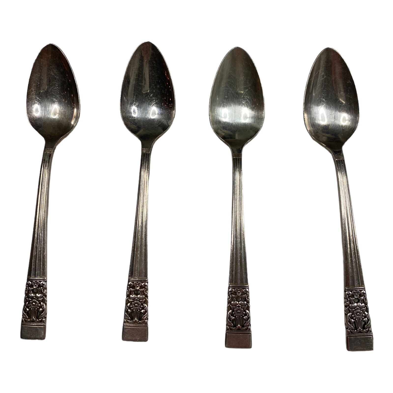 Oneida Community Coronation Flatware Teaspoons Spoon Silverplate