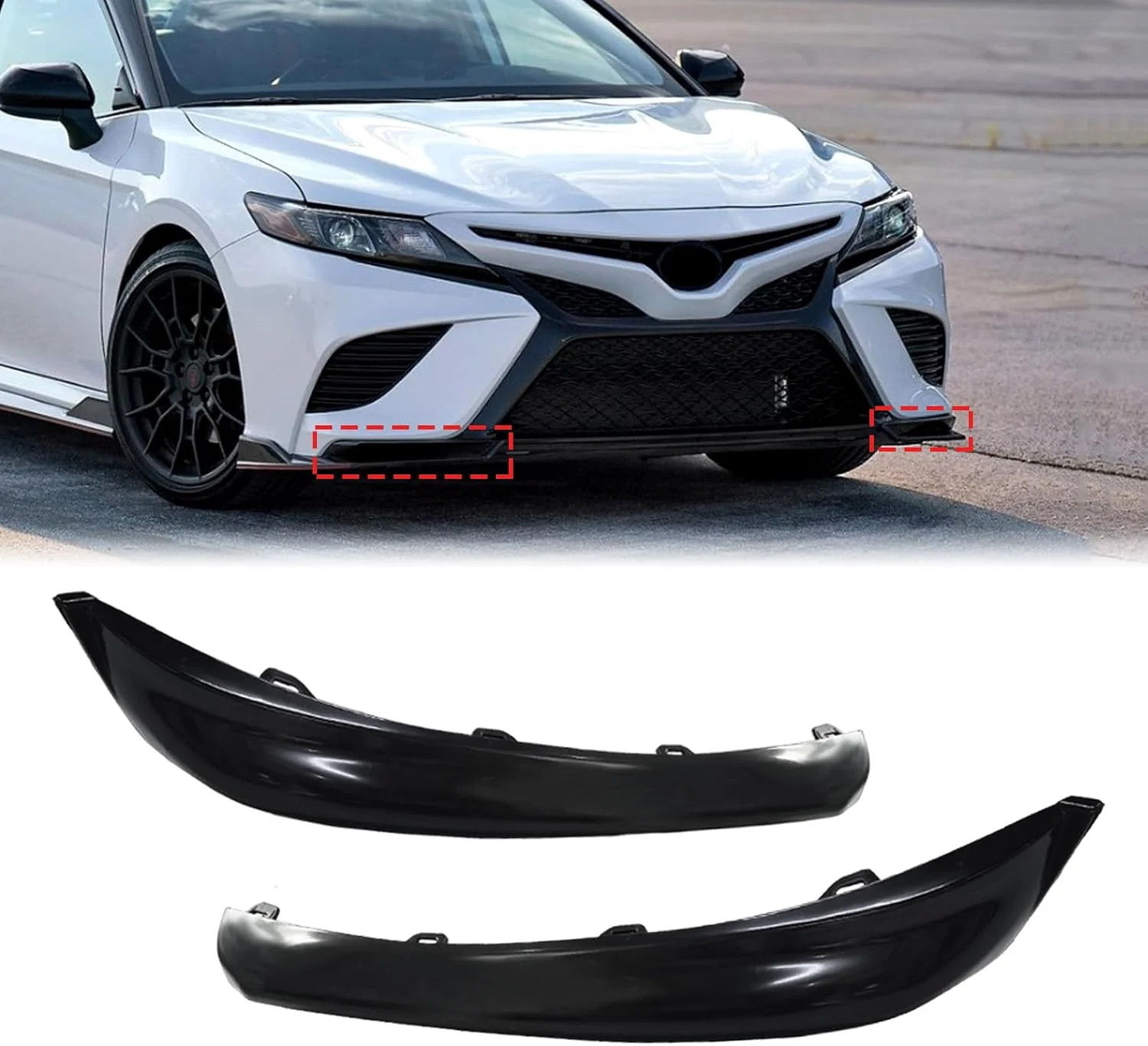 Front Bumper Lower Grille Trim Molding Fit for Toyota Camry SE XSE 2018 2019 202