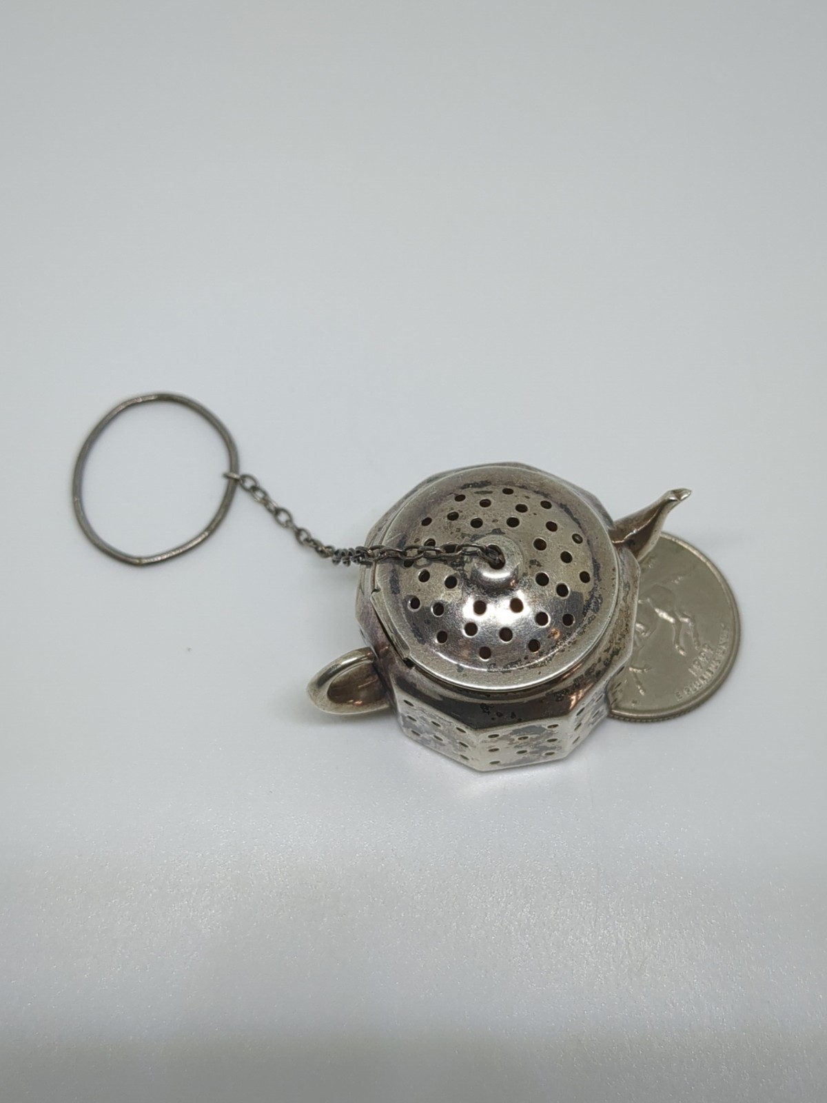 Vintage Sterling Silver 925 Amcraft Loose Leaf Tea Holder