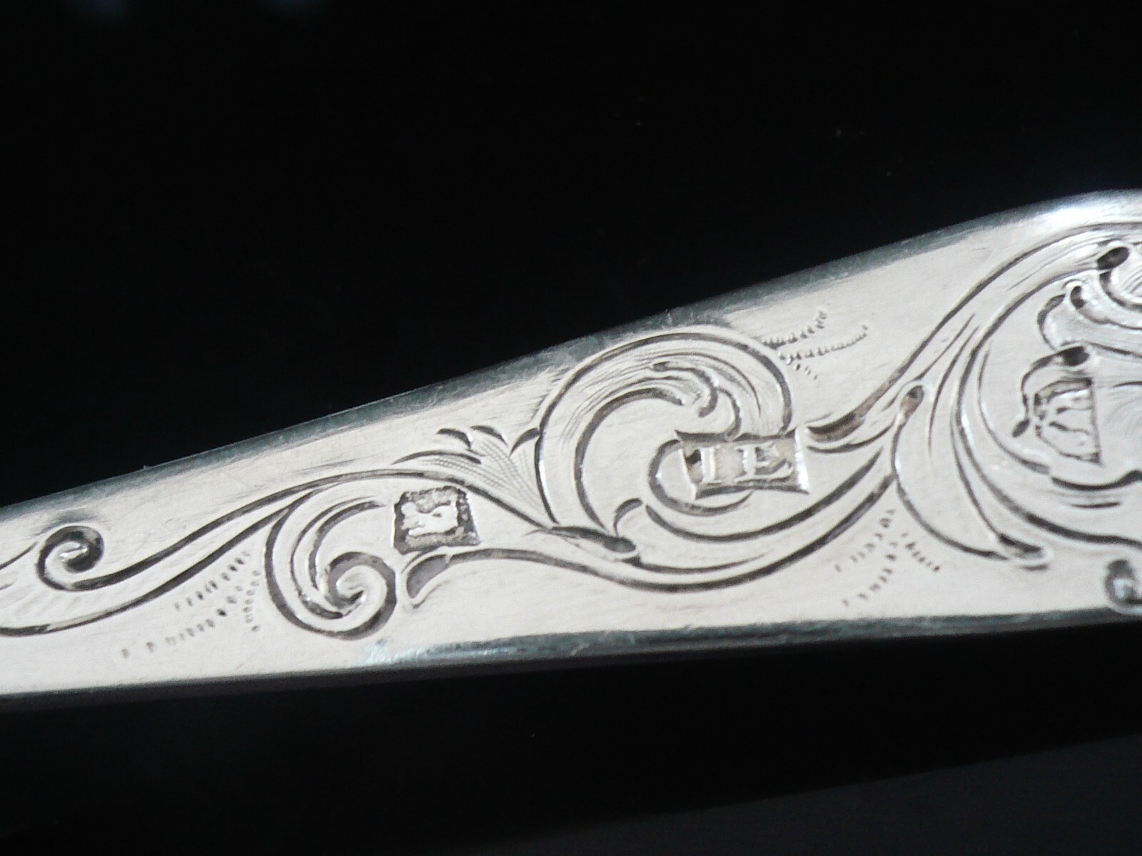 Scottish Provincial Large Silver Berry Spoon, James Erskine, ABERDEEN c.1800