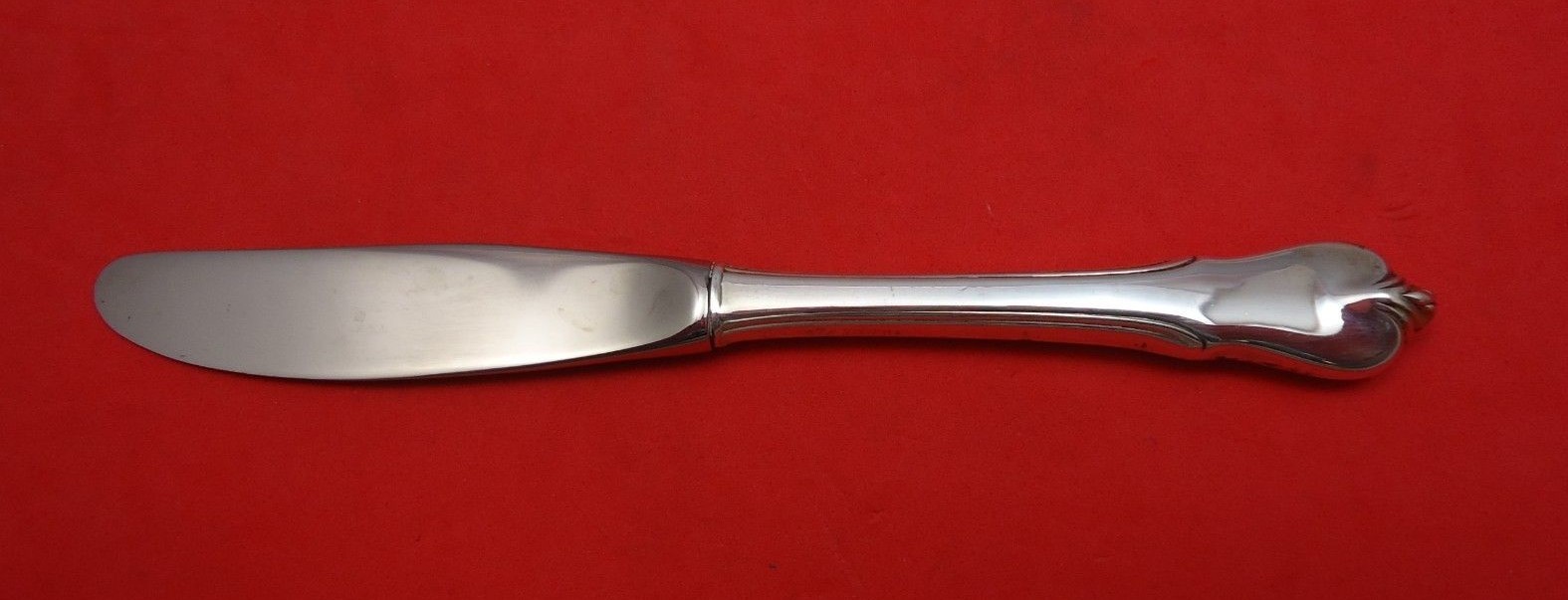 Grand Colonial by Wallace Sterling Butter Spreader Hollow Handle Modern 6 1/8″