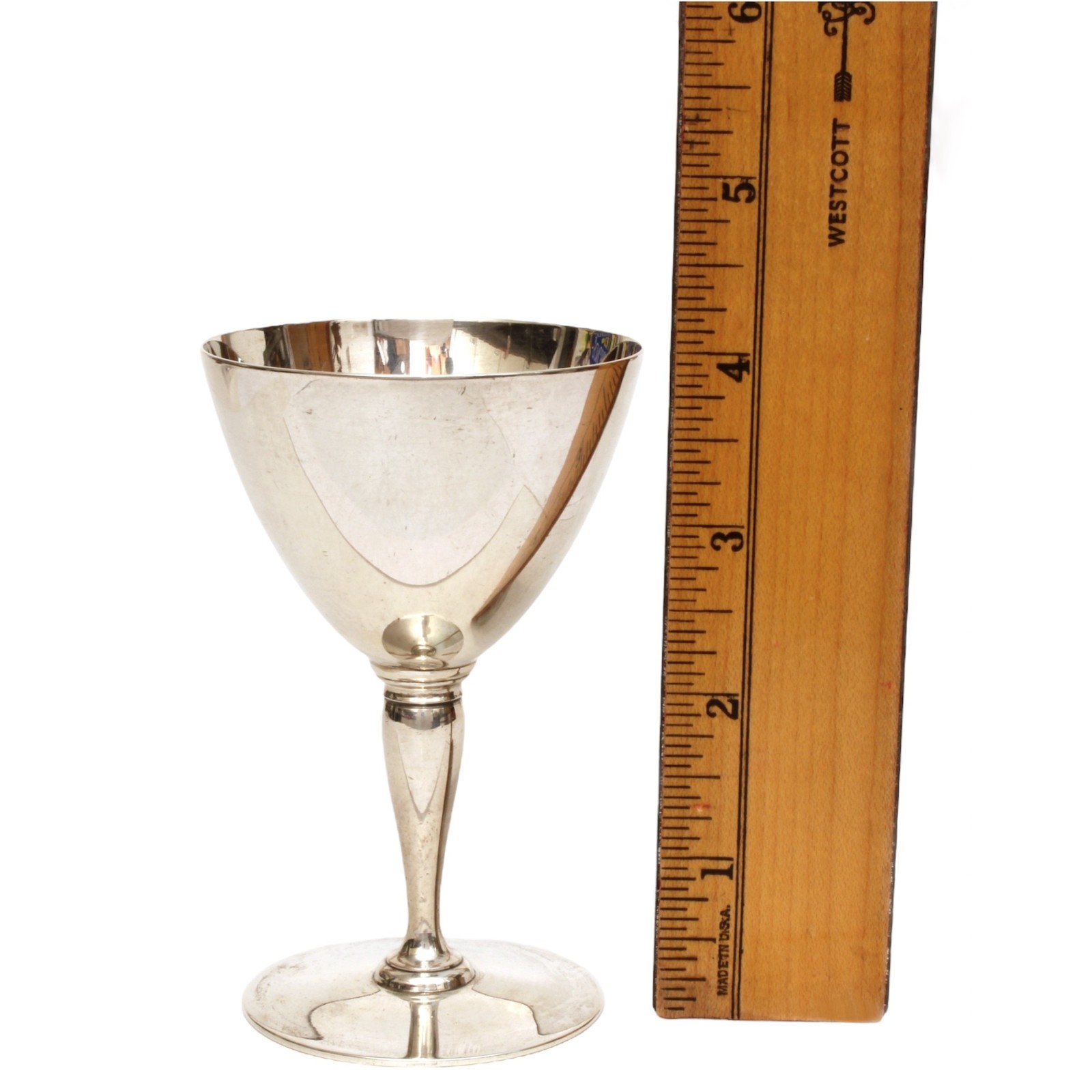 Tiffany & Co Sterling Silver Cocktail Glass Cup Goblet c1920 Art Deco Era 114gr