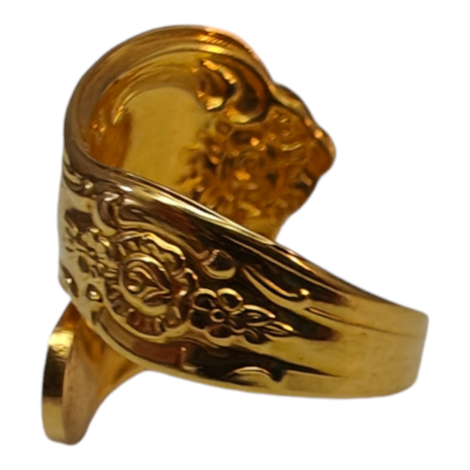 Vintage Antique WM.A. Rogers Oneida LTD Spoon Ring Size 5.5- 6