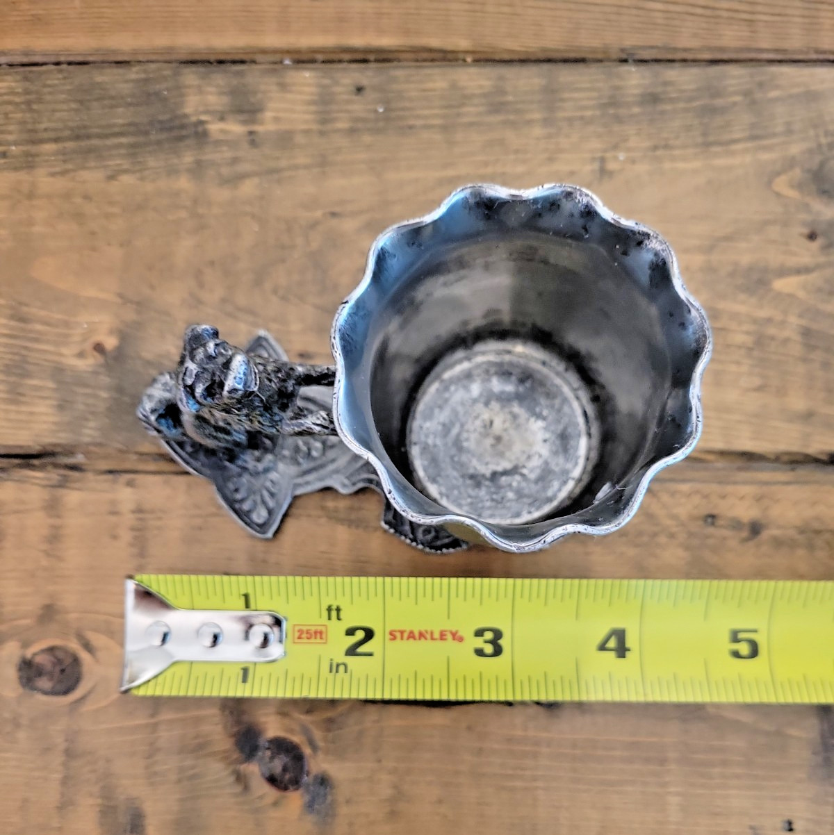 Rare LYONS SILVER Co Quadruple Silverplated – Dog Toothpick Holder