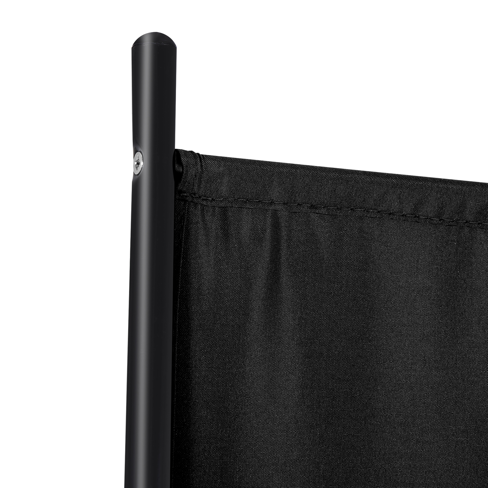 3 Panel Folding Partition Privacy Screens Freestanding Fabric Room Panel Black