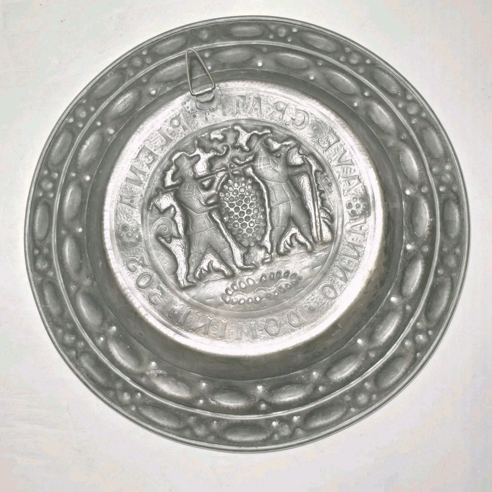 Nuremberg Brass Alms Dish Dated 1503