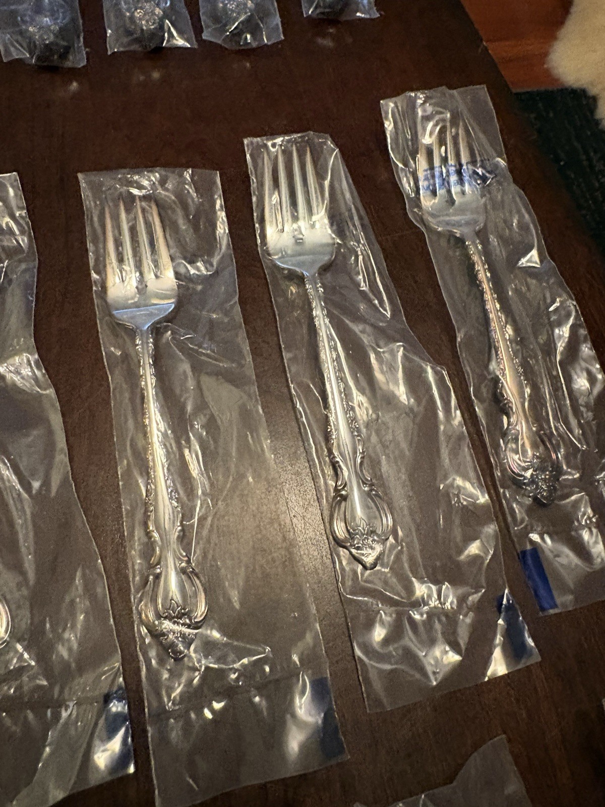 International Deepsilver Silverware Lot Of 72 And Box See Description