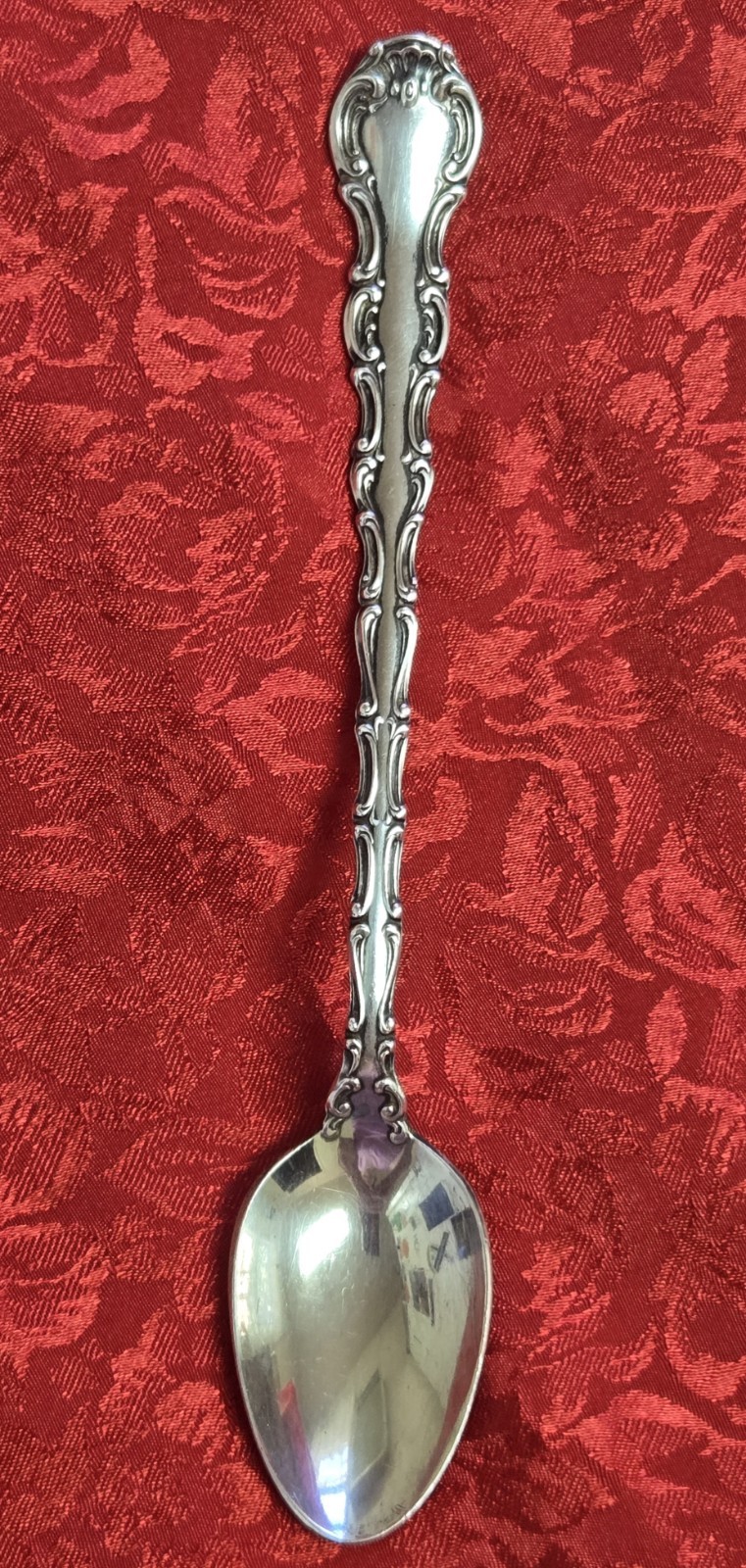 VINTAGE GORHAM STERLING SILVER “STRASBOURG” BABY / INFANT FEEDING SPOON 5 5/8″