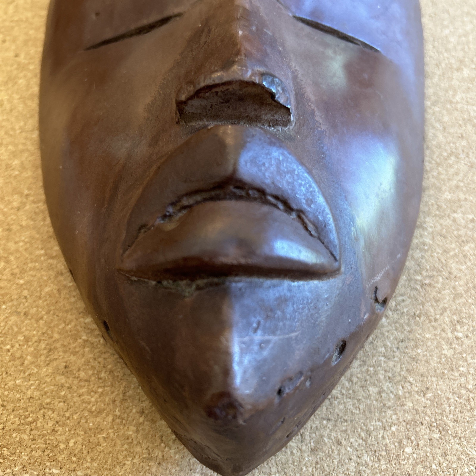 Vintage Authentic Reproduction ALVA STUDIOS New York Congo MASK African Tribal