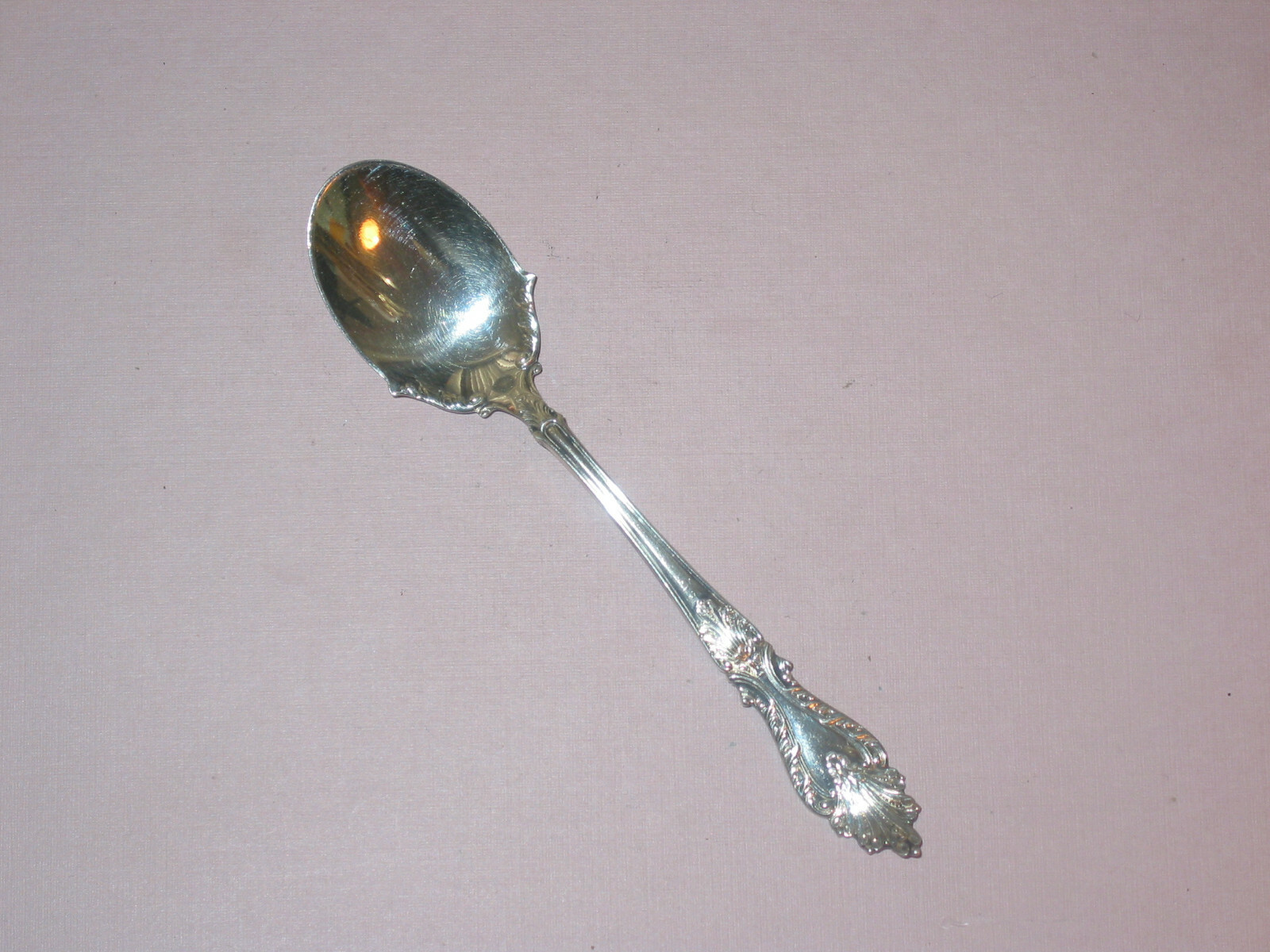 RAPHAEL By ROGERS & HAMILTON ~ Ice Cream Spoon ~ Art Nouveau Silver Plate