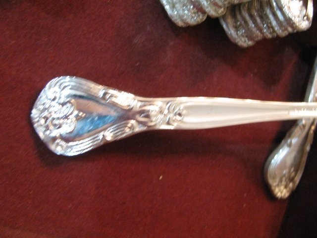 Godinger Grand Master Silverplate 86 Pc. Service 16 & Box W Serving pieces
