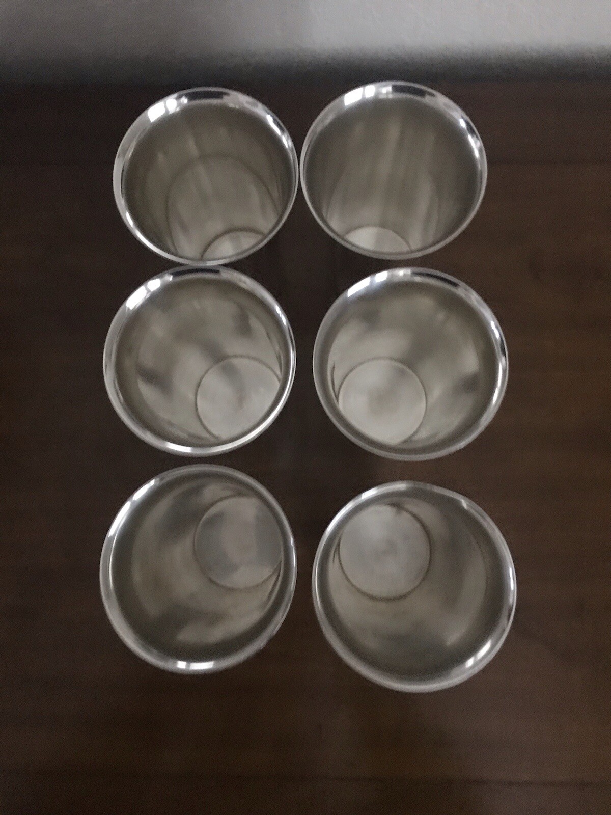 Beautiful Fisher Stering Silver 5 1/4” Tumblers Pattern 76 Set Of 6