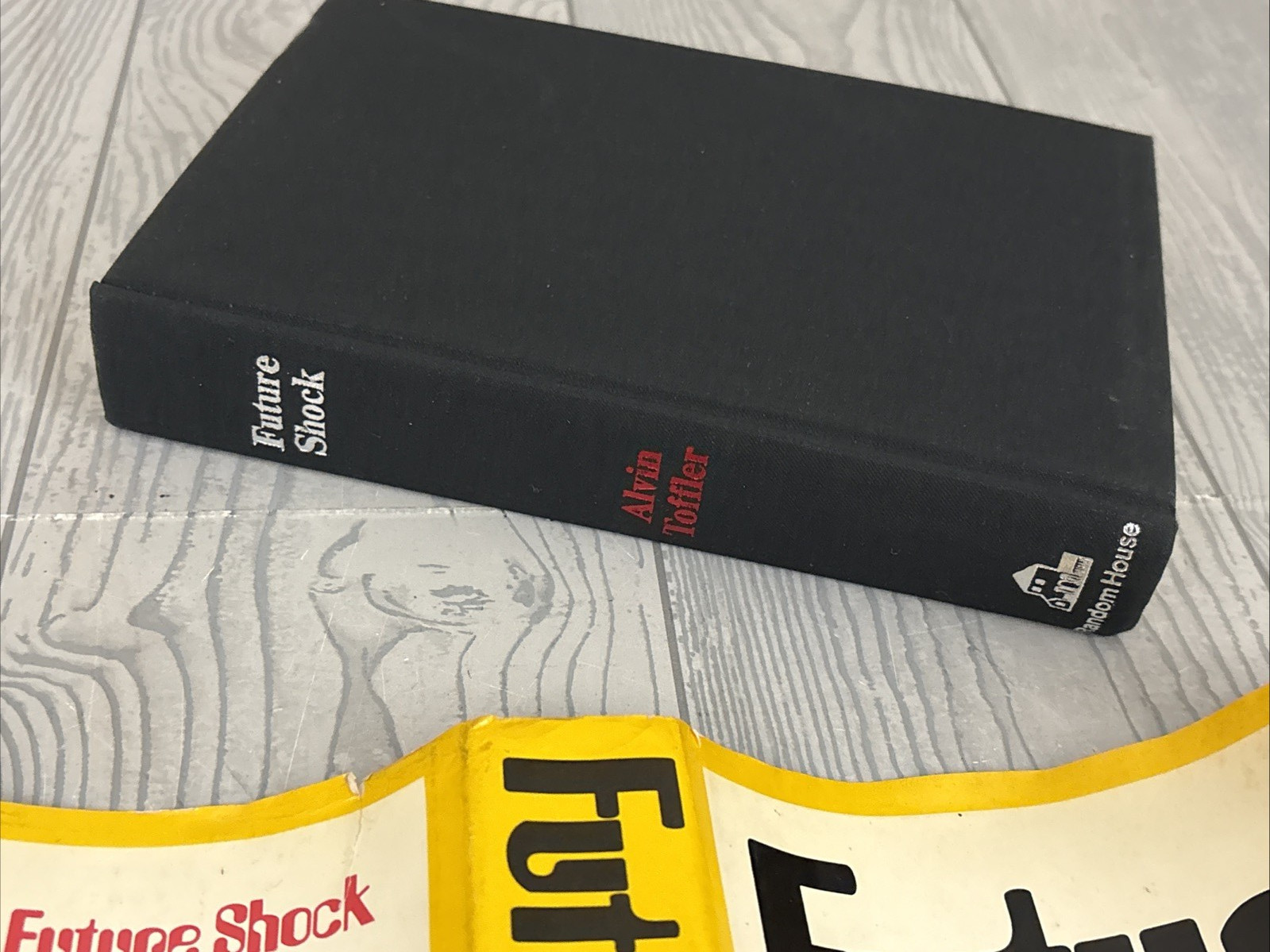 Future Shock by Alvin Toffler Random House, July, 1970 1st Edition HC BJ