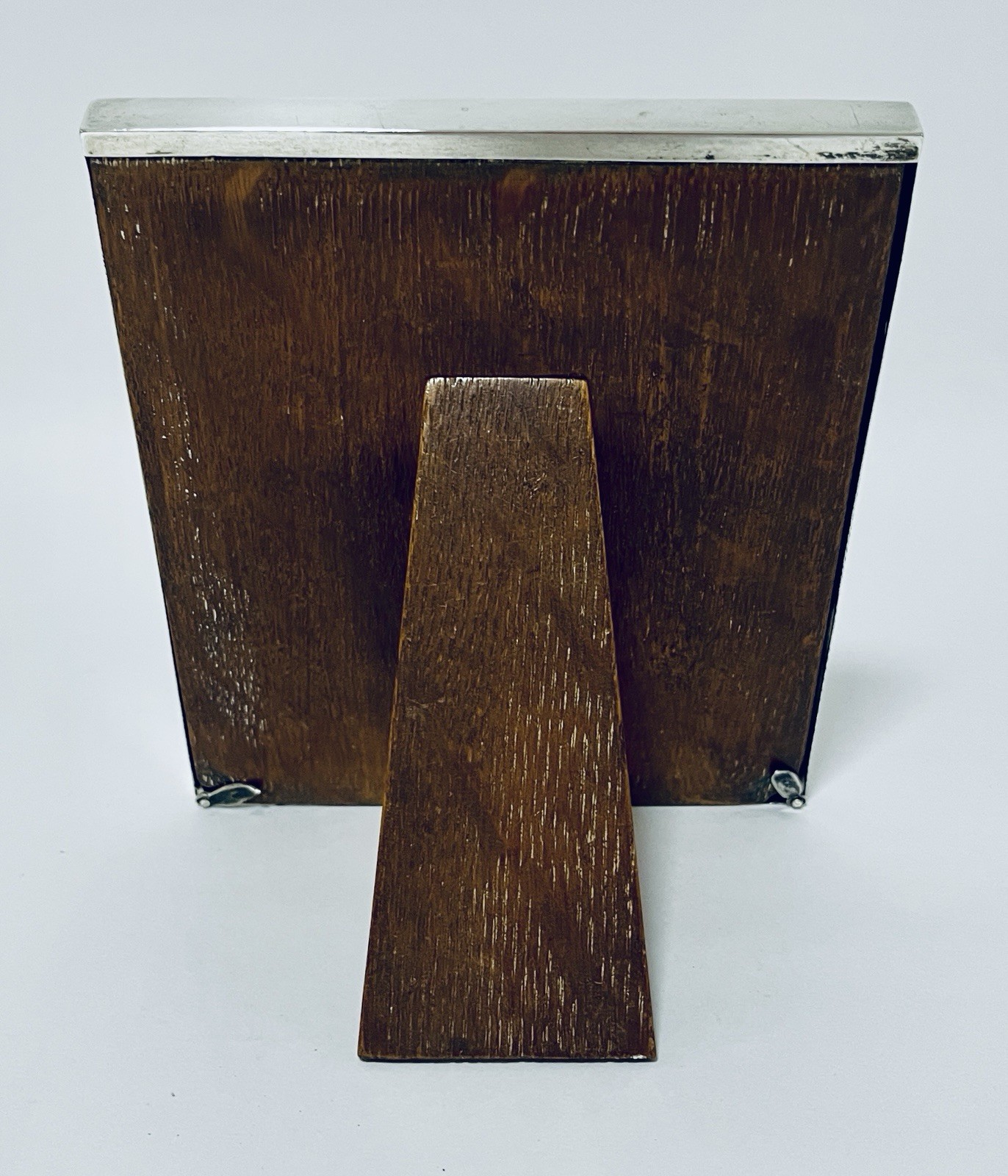 Antique Solid Sterling Silver Framed Perpetual Desk Calendar Annual 1912