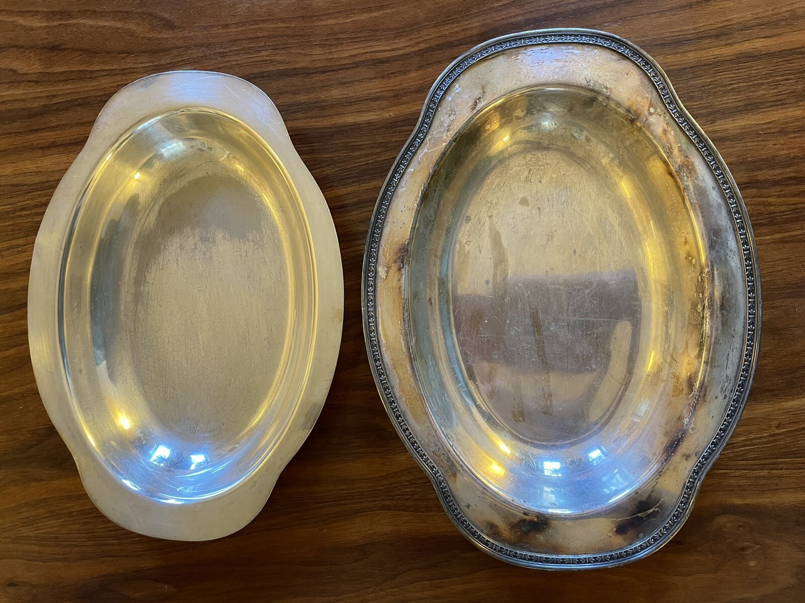Antique Regis Silver Plate Vegetable Dish Bowl With Insert E2263