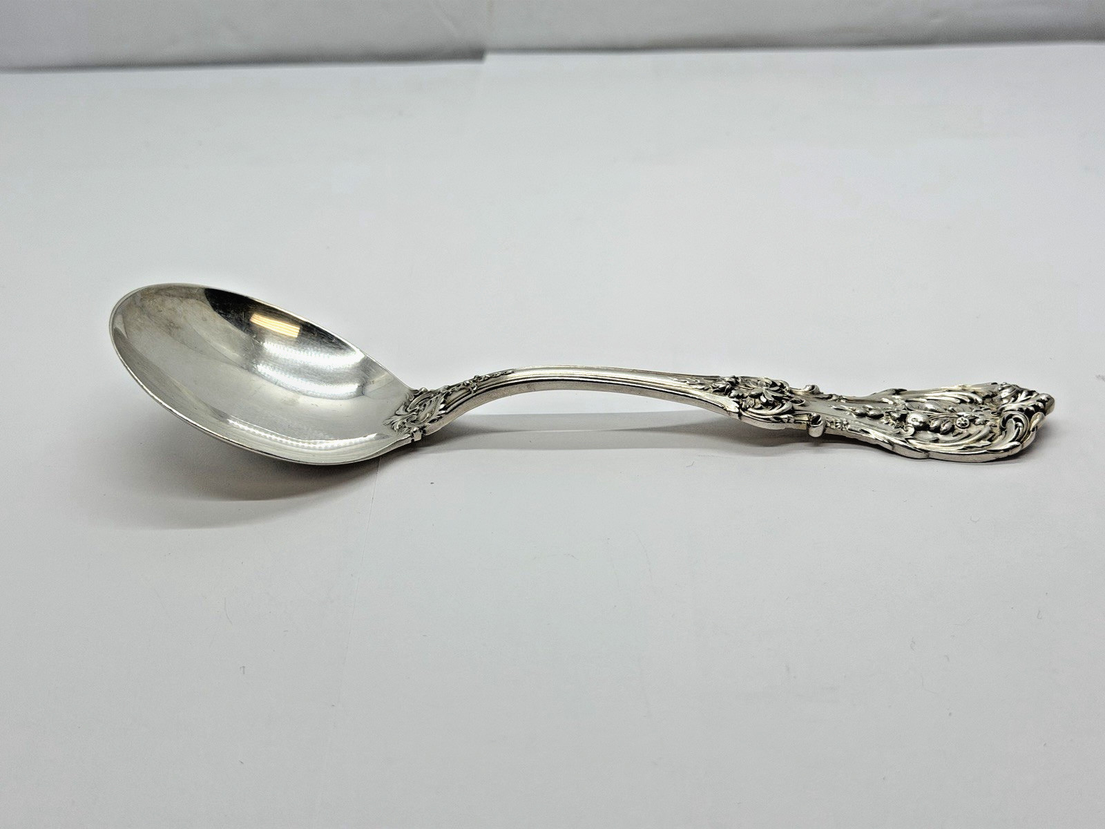 RAREReed & Barton Francis I Sterling 7-1/8″ Gumbo Soup Spoon OLD MARK W/MONO CH1