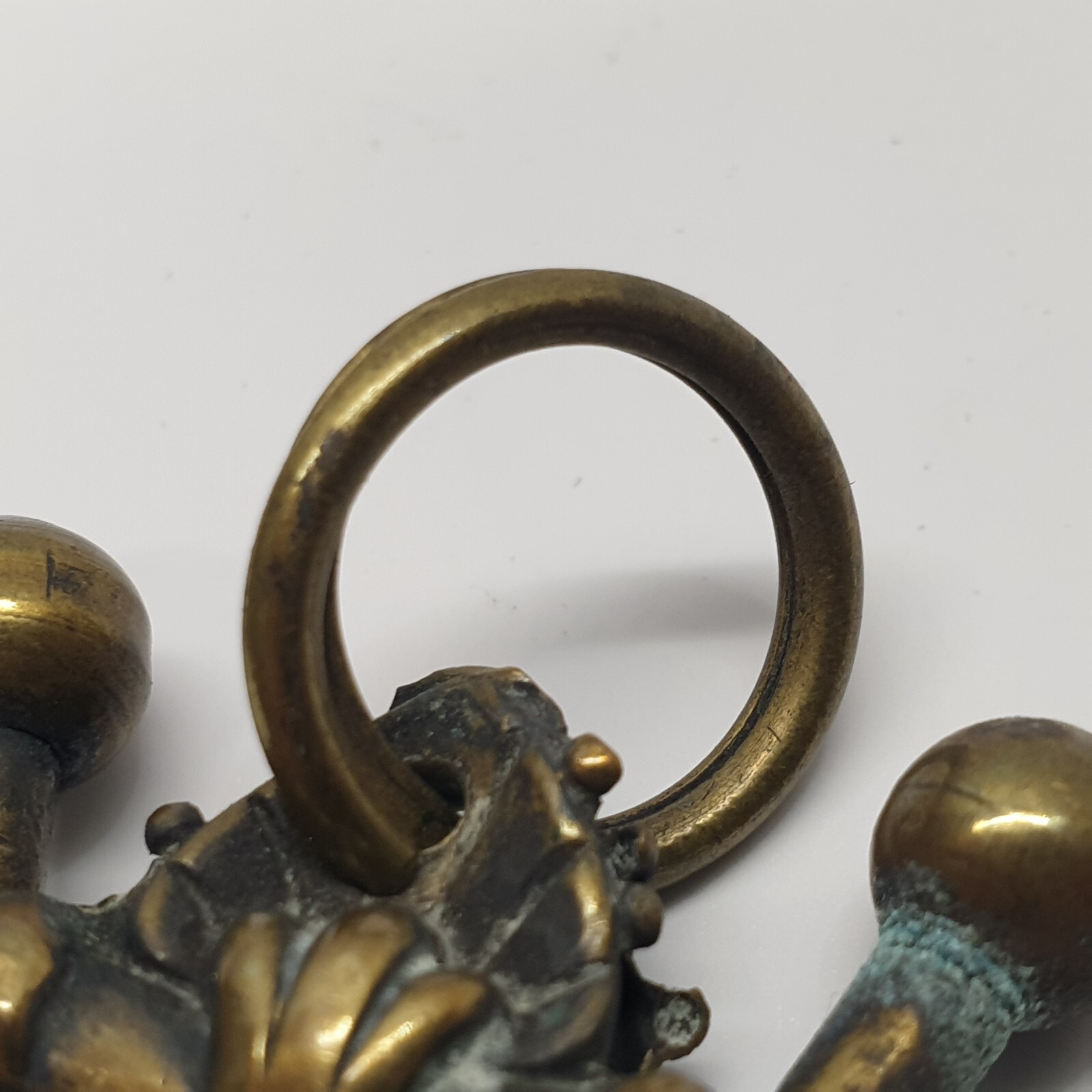 Antique Victorian Skirt Lifter Brass Fyfe Patent Shell Design