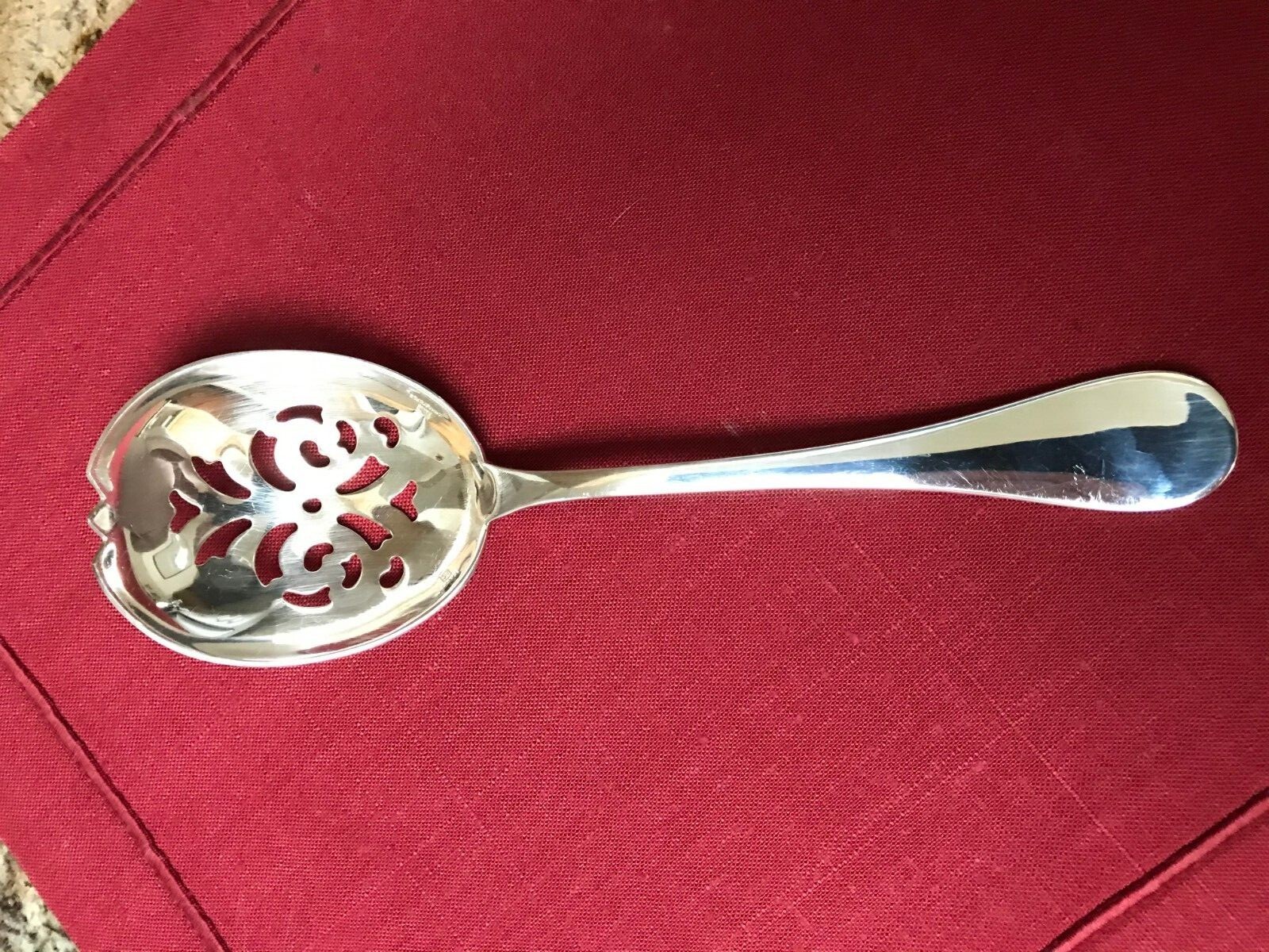 Christofle Silverplated Vegetable PASNR-Pasta Server