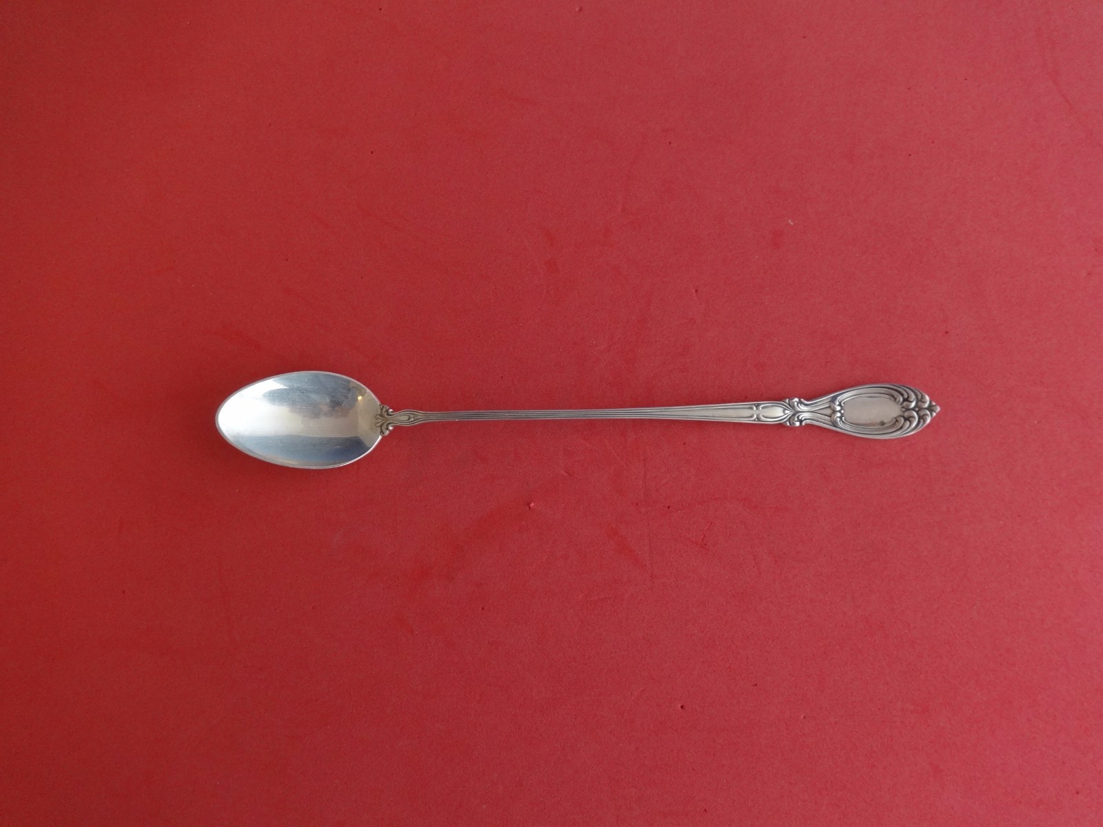 Victoria aka Florence by Frank Whiting Sterling Silver Iced Tea Spoon 8 1/4″