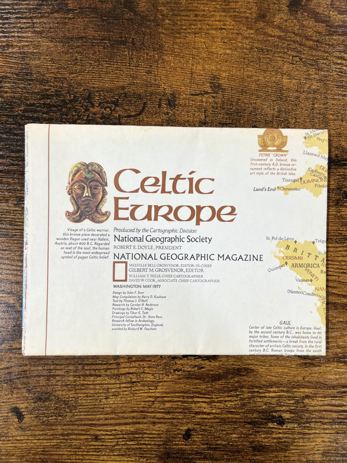 Celtic Europe Map