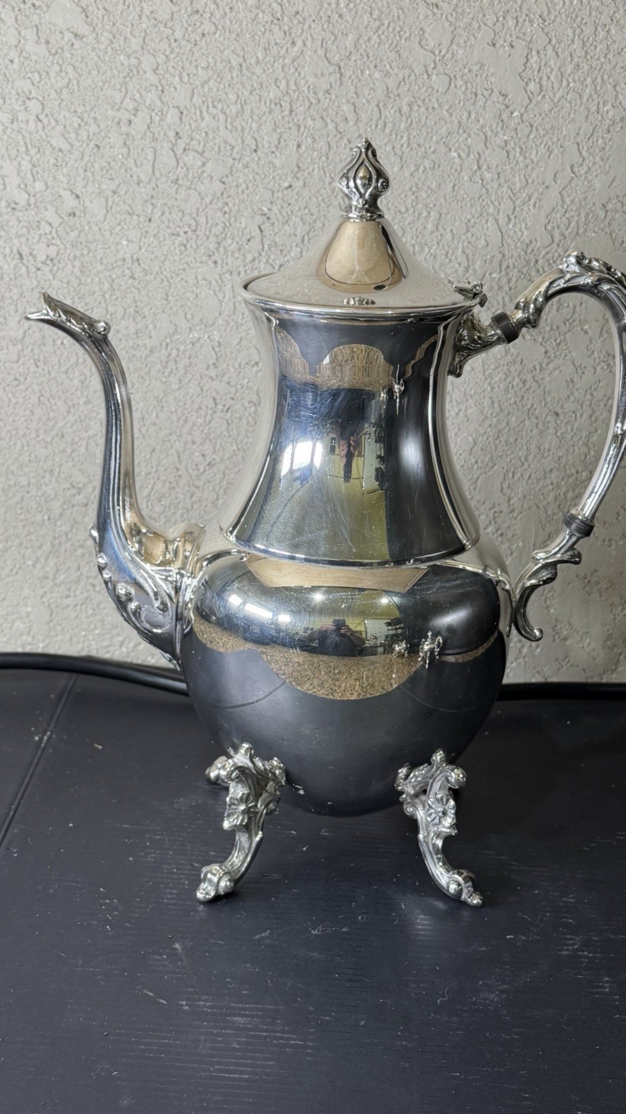Sheridan Silver Plated Tea Set 3 Piece Cream Sugar