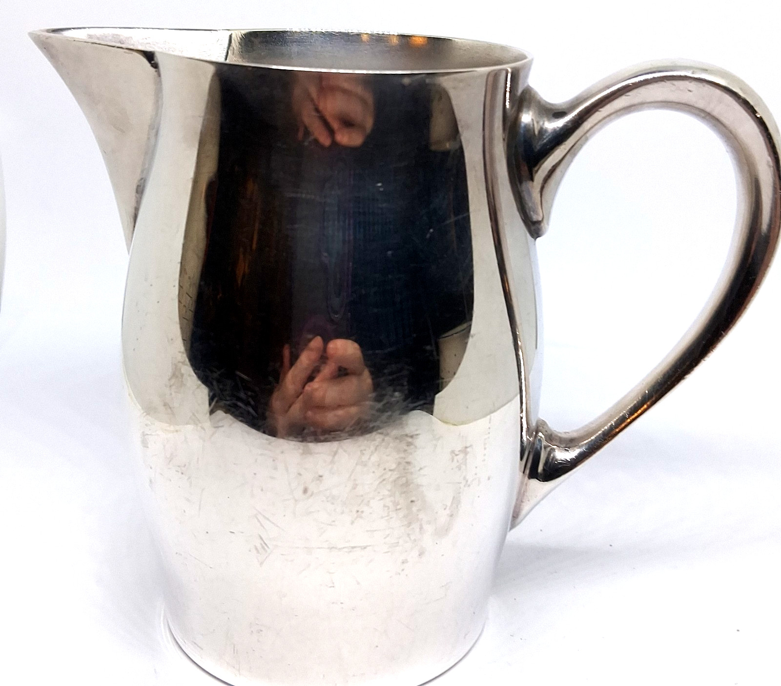 Vintage Gorham EP Electroplate Silver Plated 1/2 Pint Creamer 3.75″ Tall YC794