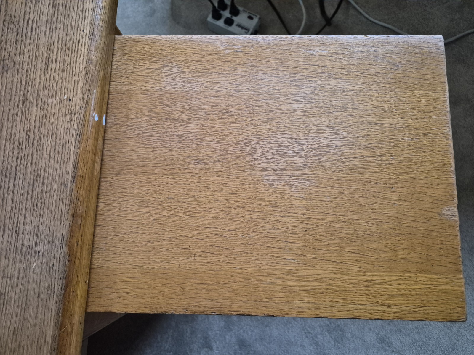 Compact Executive Vintage Solid Wood Desk 42″x29’x30″ Jasper Fine REAL Wood Co