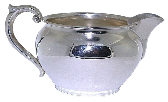 4 1/2 x 2 x 3 Inch Vintage Newport Sterling Silver Creamer 16322 AS59OTH/51125