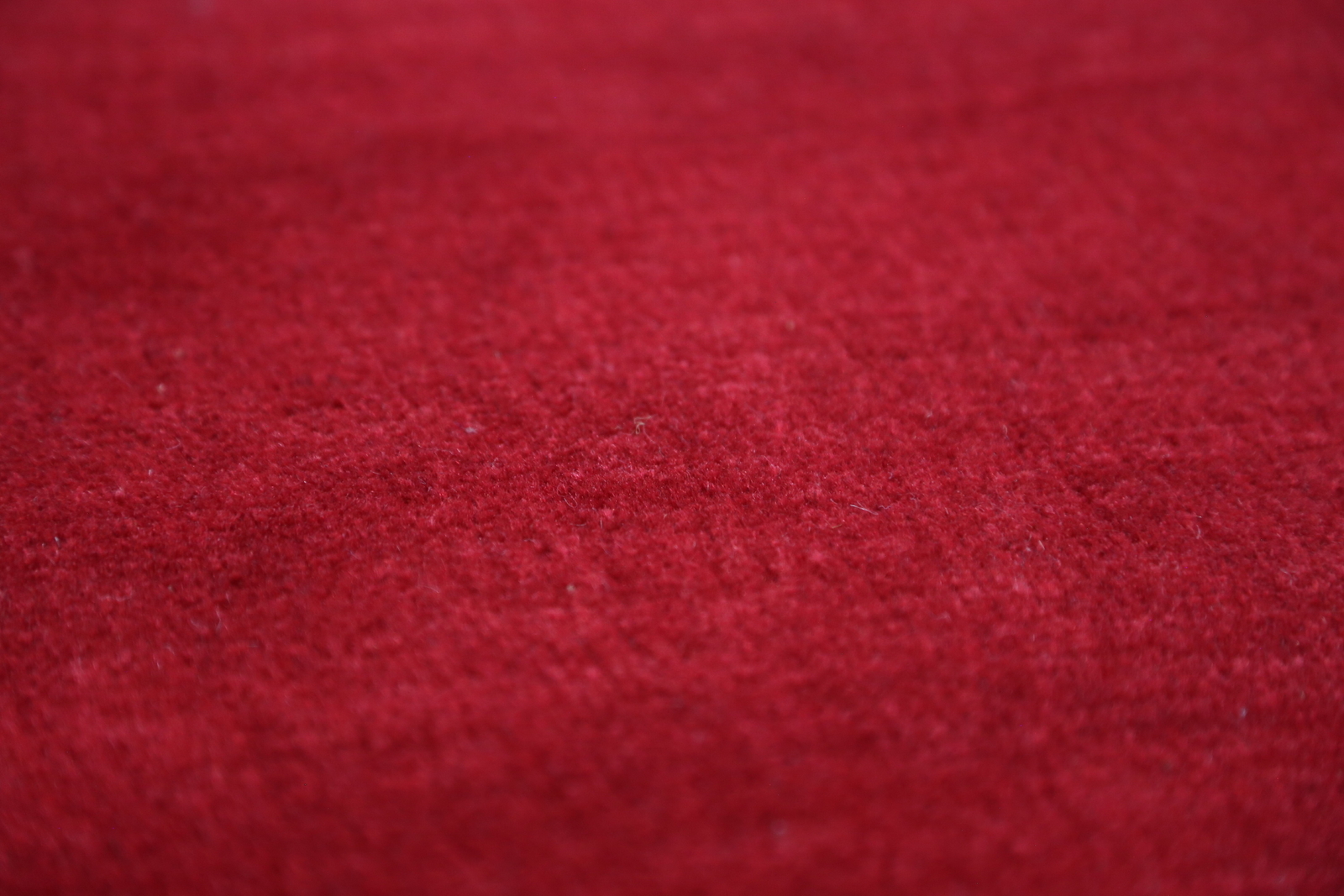 Vegetable Dye Red Solid Kashaan Narrow/ Long Runner Rug 3×33 Hand-made Carpet