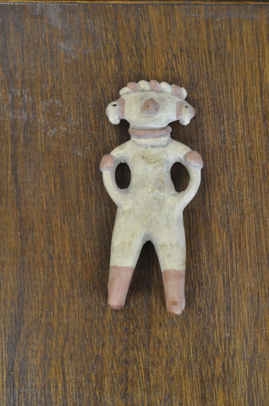 Nayarit Polychrome Pottery Excavated Near Zaqualpan Nayarit 7 1/2 X3 1/4 in Doll