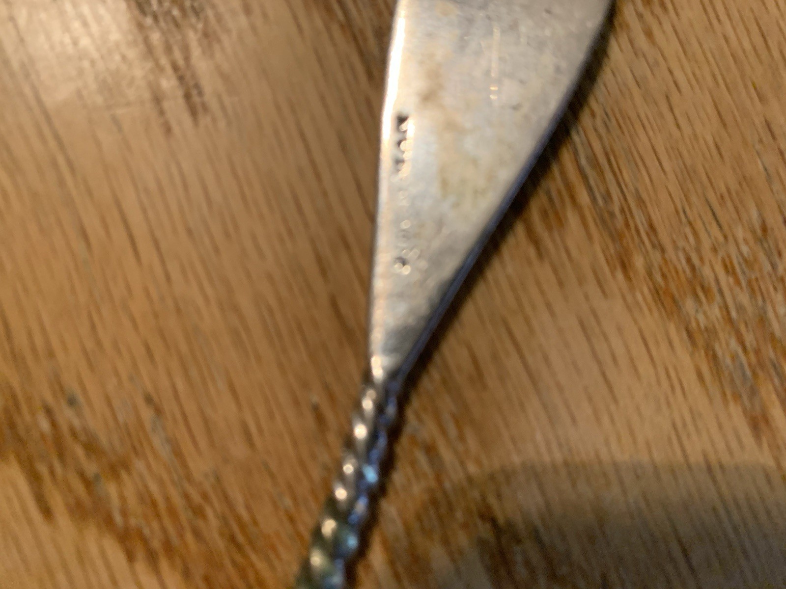 Lot Of 4 Antique Coin Silver Spoons 57 Grams Scrap