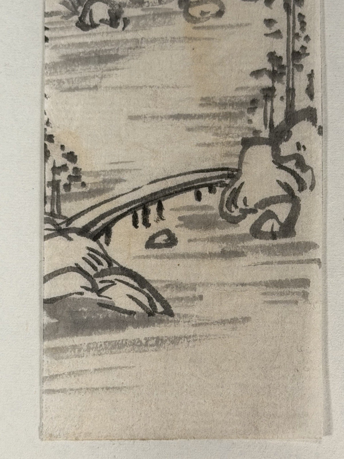Japan Japanese Portfolio of 3 Nanga Drawings ca. 19th century and Reference Book