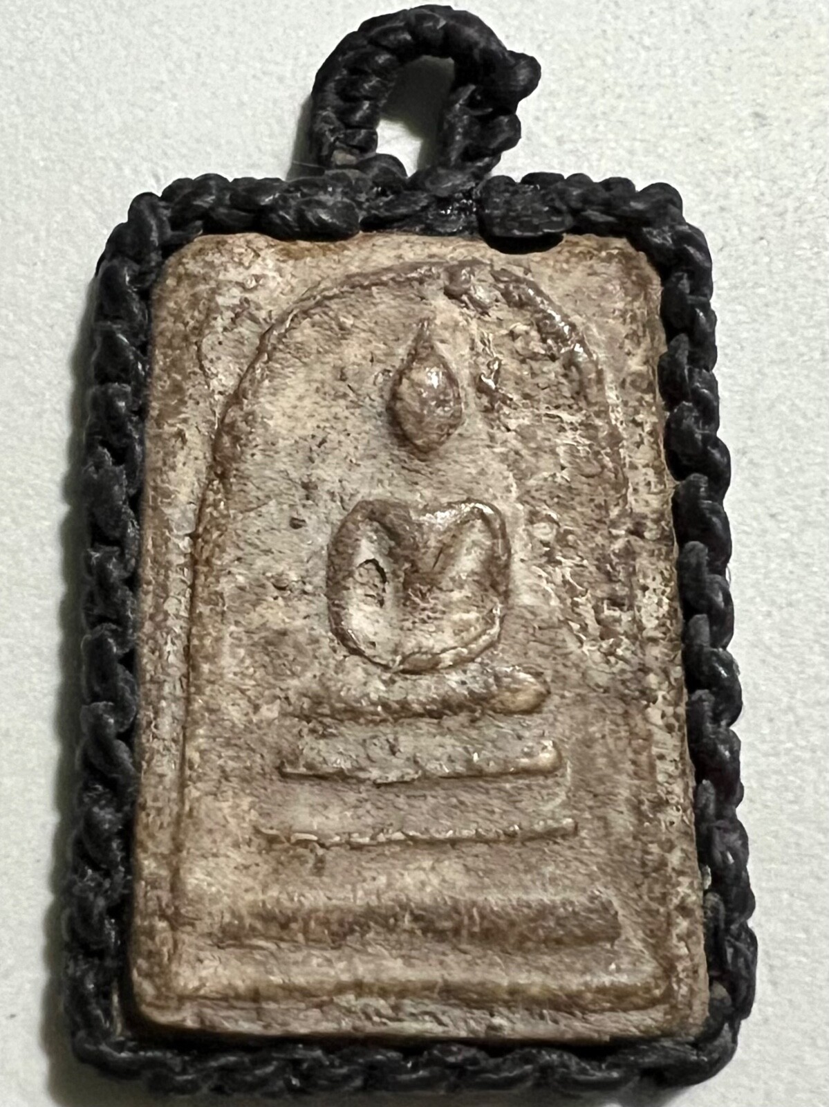 PHRA SOMDEJ LP RARE OLD THAI BUDDHA AMULET PENDANT MAGIC ANCIENT IDOL#407