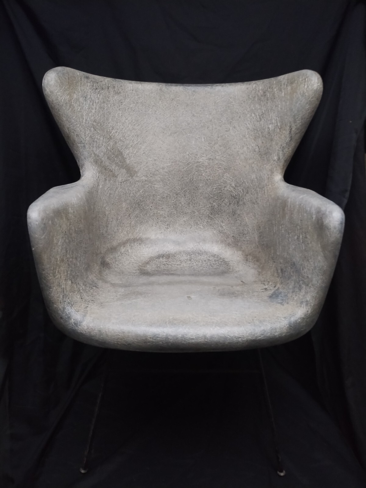 Vtg Lawrence Peabody Selig Armchair Chair Shell MCM 1955