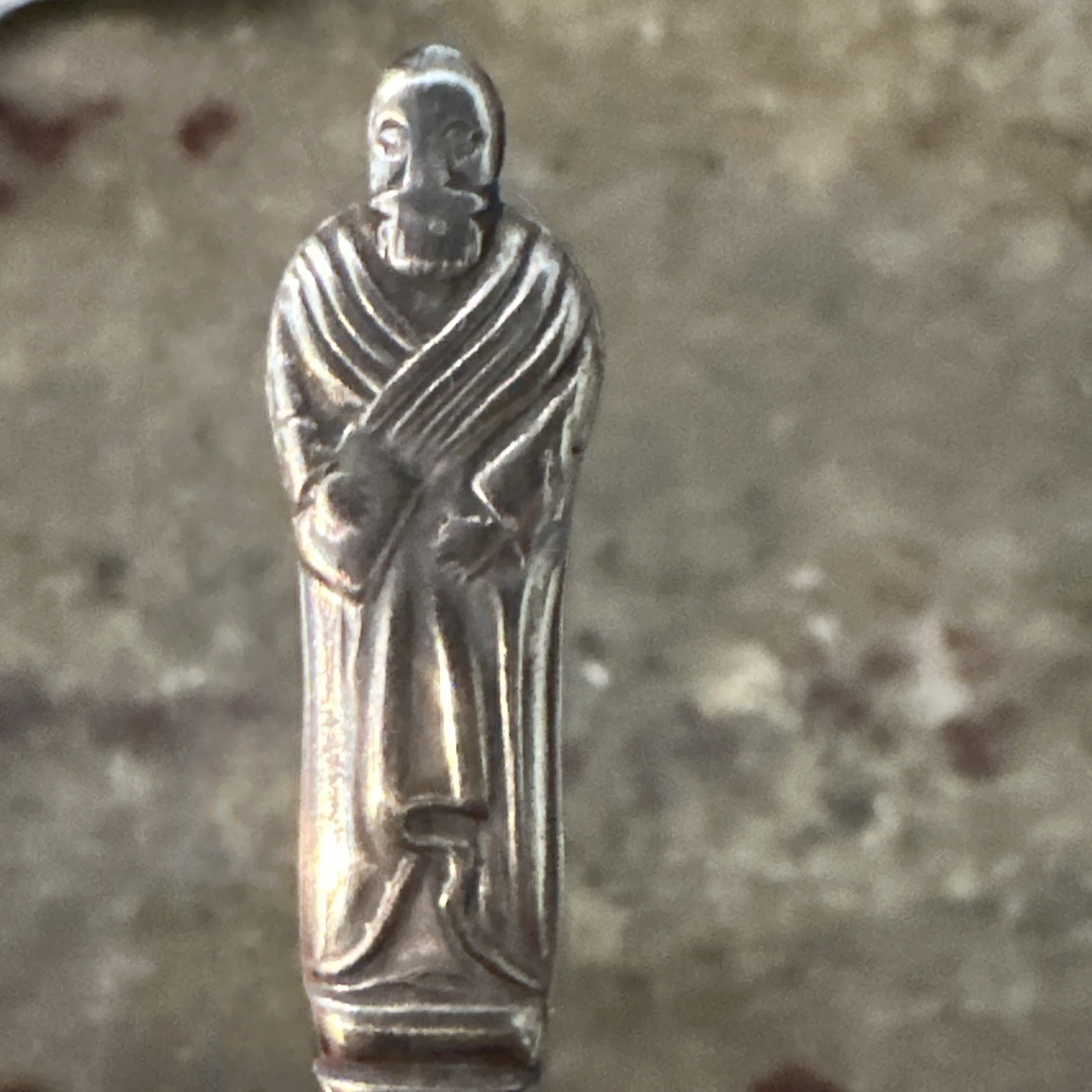 6 Vintage Silver Plated EPNS Apostle Teaspoons 11 Cms Long – In original box