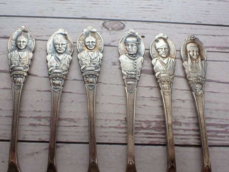 6pc VINTAGE NETHERLANDS 🇳🇱 SILVERPLATED DEMITASSE COFFEE & TEA SPOONS ☕️🍵🥄