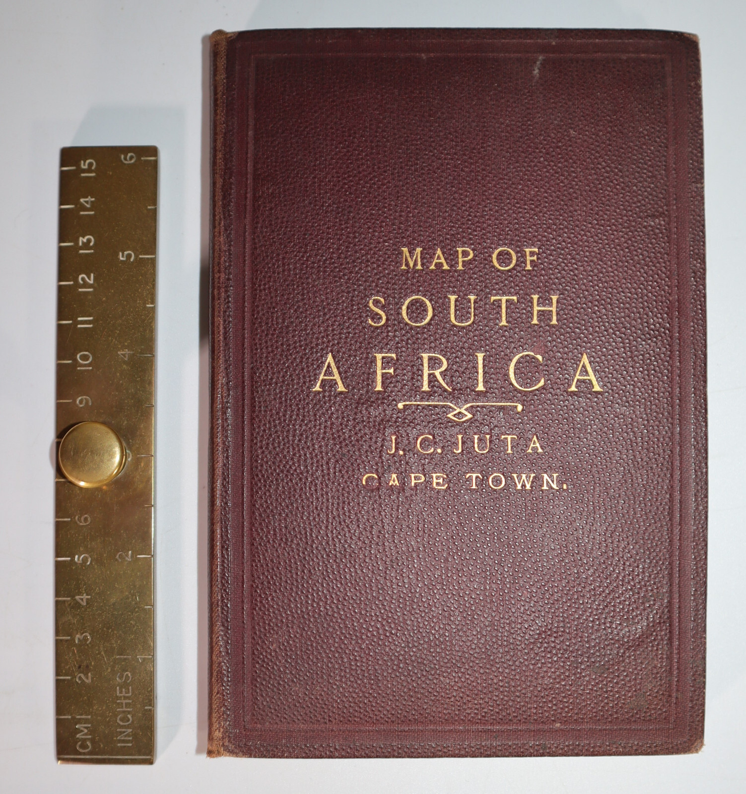1885 Juta’s Map of South AFRICA Cape Colony Natal Zululand Large Folding Colour