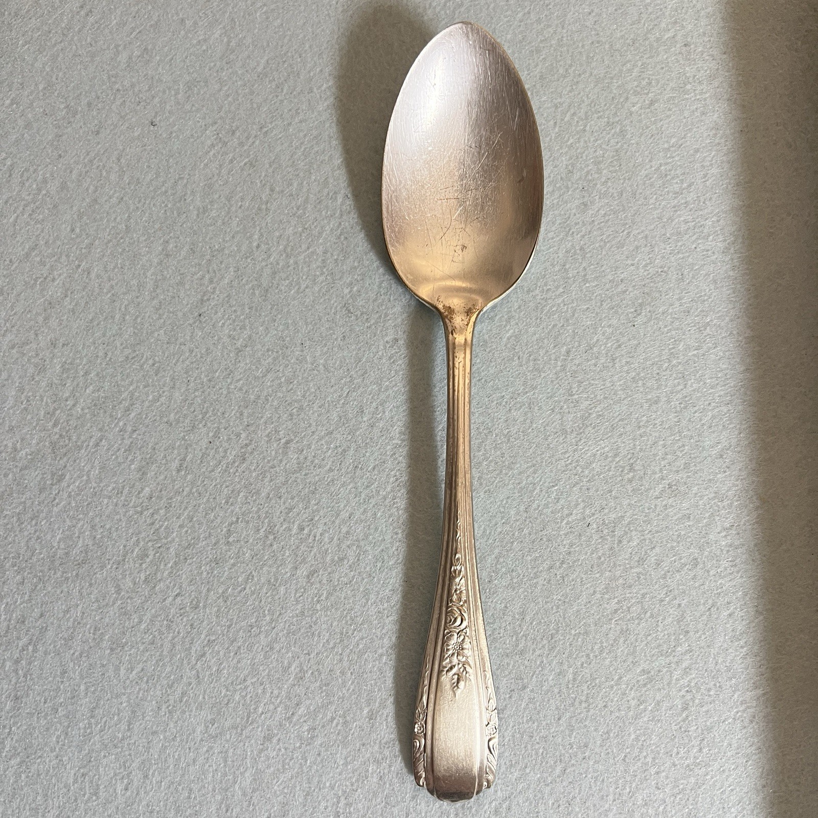 Silver Plated Flatware By CATARACT Plate Co. Ornate Flower Design fair condition