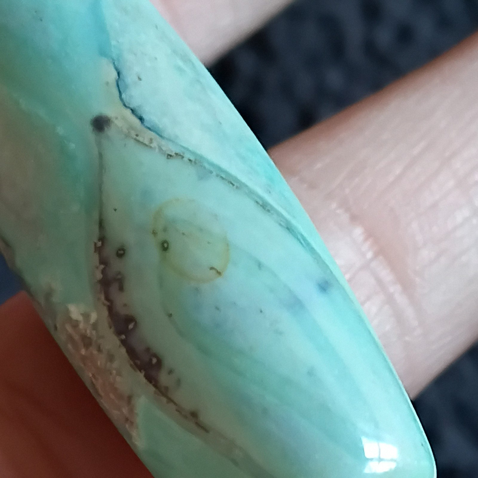 Tibetan Natural Agate Chung Dzi Bead Bracelet