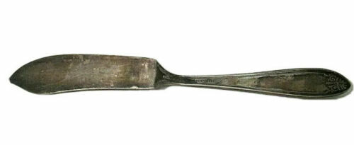 Wm Rogers & Son AA TRIUMPH Pat. 1925 Silver Plate Master Butter Knife 6-3/4″