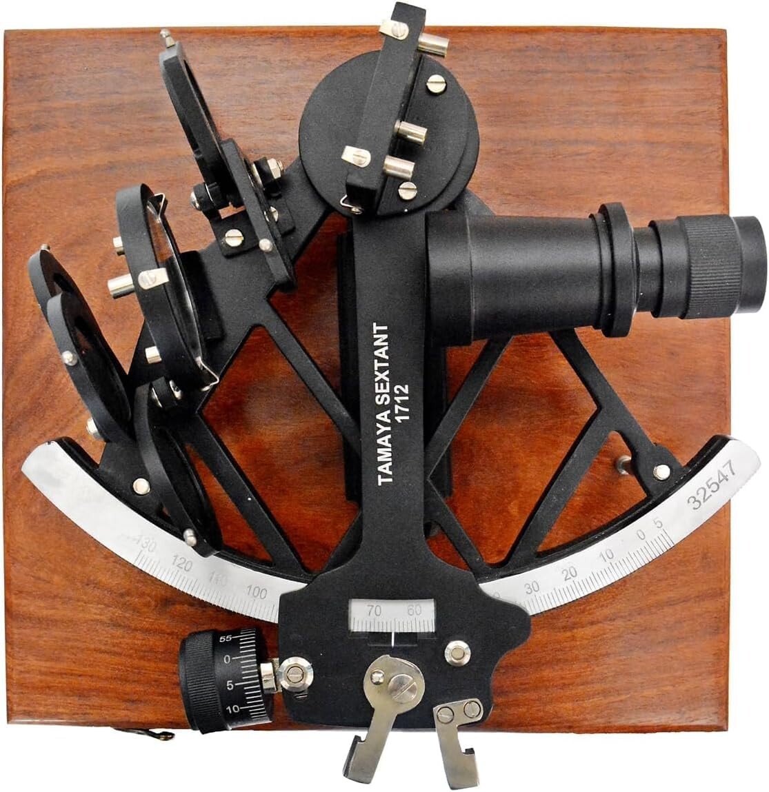 Tamaya Nautical Sextant 9″ Solid Aluminum 1712 Sextant – Marine Working Sextant