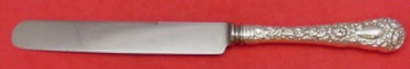 Chrysanthemum by Durgin Sterling Silver Dinner Knife Blunt 9 3/4″ Flatware
