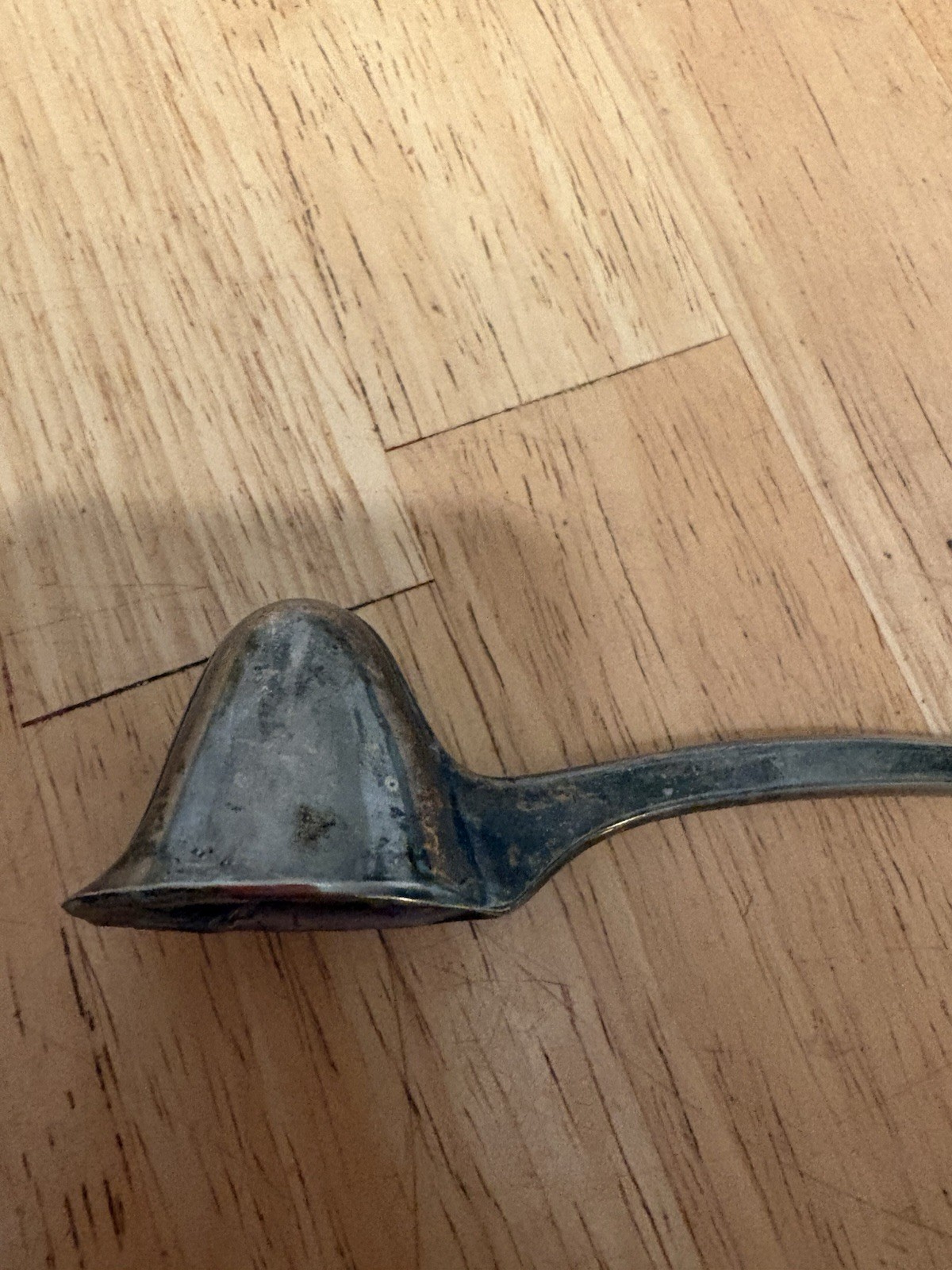 Vintage Italian Leonard Silverplate Candle Snuffer 9.5 In