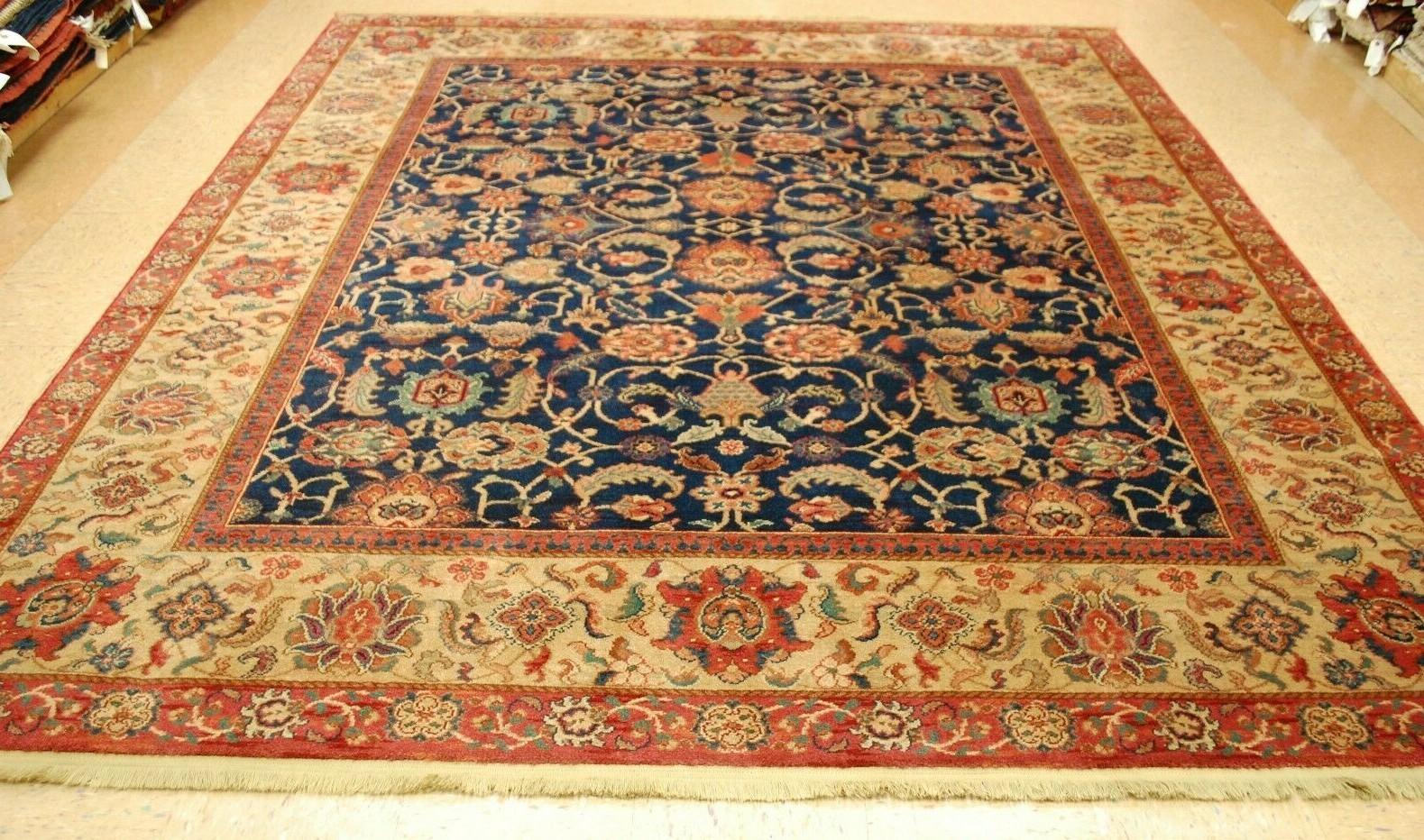 MINT AUTHENTIC AMERICAN KARASTAN HERAT FLORAL RUG 8’8″ X 10′ PATTERN # 900-904