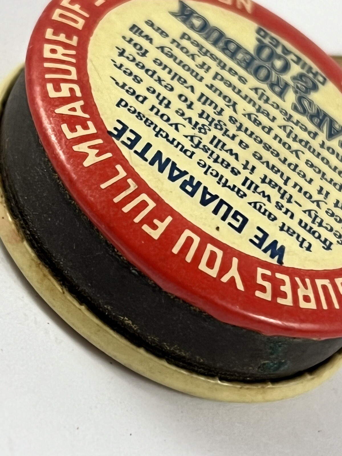Antique SEARS ROEBUCK & CO. David Bradley PLOWS advertising tape measure