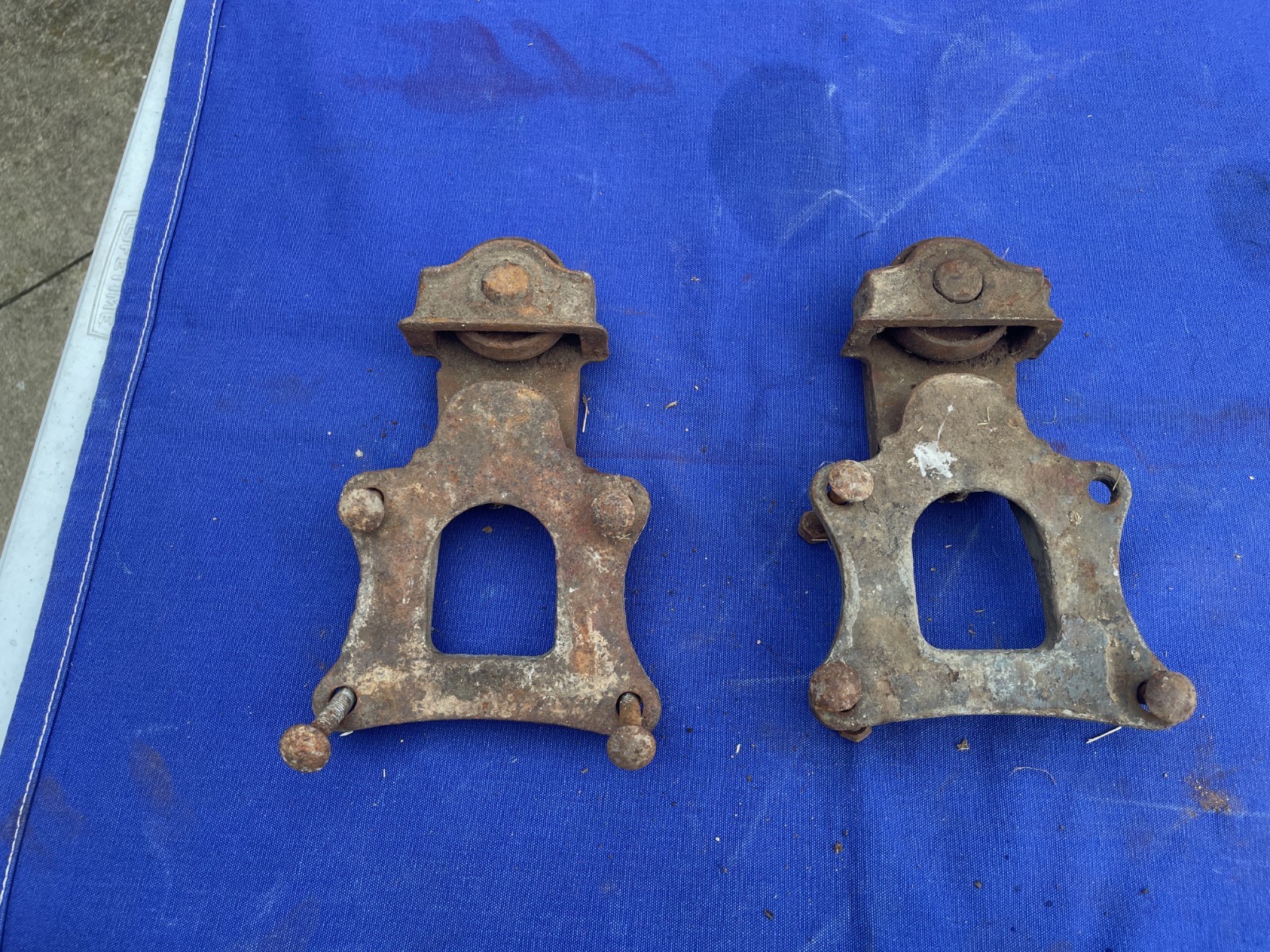 Steel Barn Door Track Hangers Rollers Camel Co Pat 4-30-12.