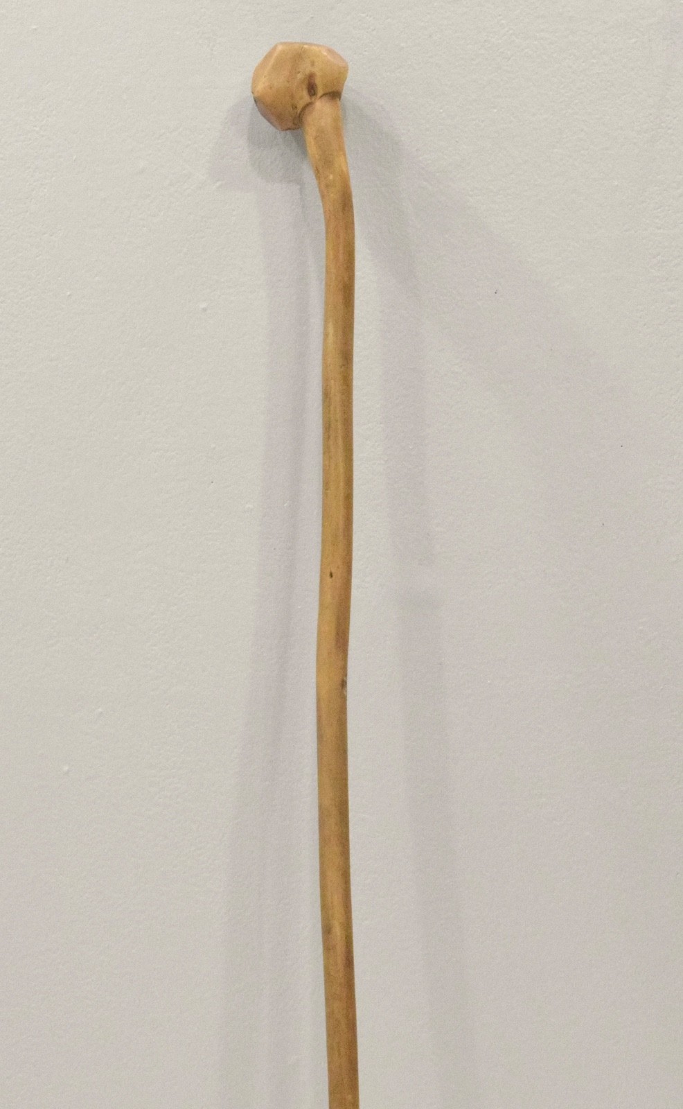 African Zulu Tribe Rungu Wood Carved Faceted Throwing Club