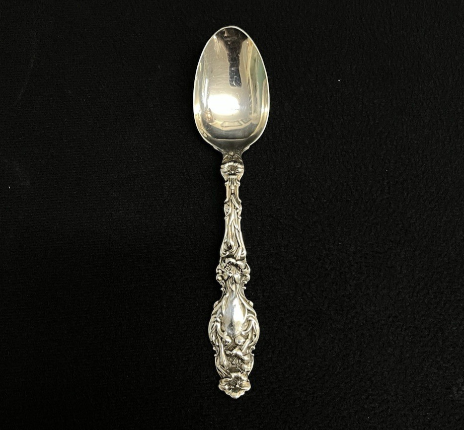 GORHAM Whiting 1902 “LILY” Art Nouveau Sterling Silver 925 Teaspoon 5.75″ – 28g