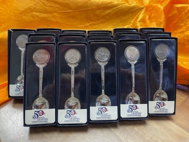 50 State Quarters United States Mint spoon (B13-13)