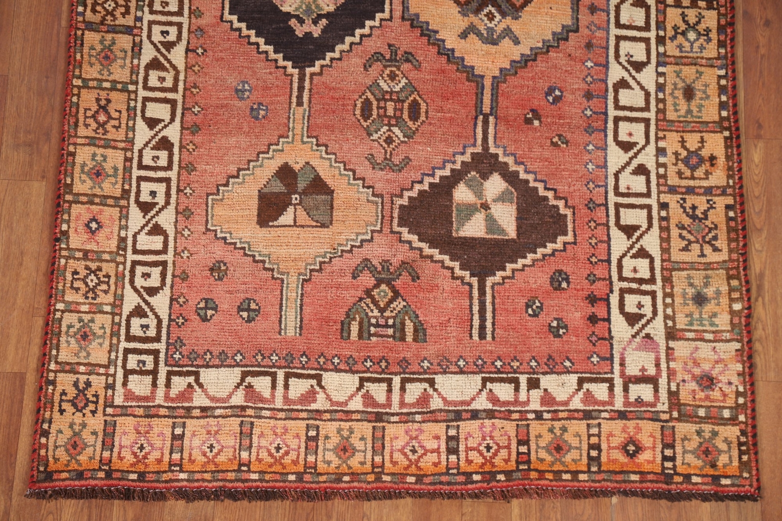 Vintage Geometric Lori Tribal Traditional Hand-knotted Area Rug 4×8 Wool Carpet